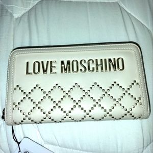 Love Moschino Ivory wallet